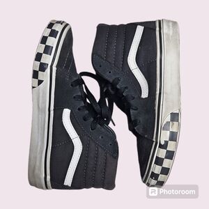 Vans Kids Sk8 Hi Tops Size 1.5 Black